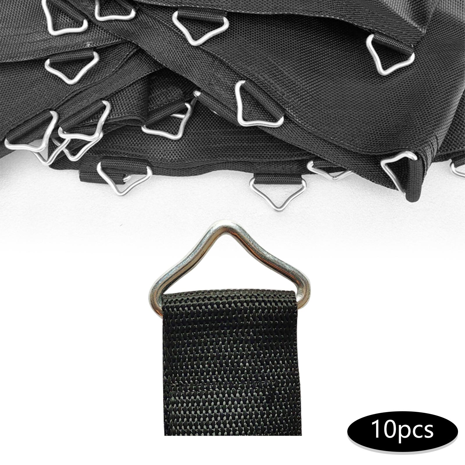 Mini Trampoline Spring - 10팩 삼각형 버클 SpBuckles 액세서리 V자형