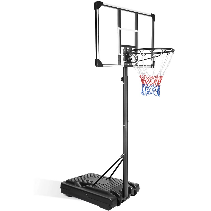 Basketball Hoop Outdoor - 휴대용 높이 조절 가능 안정적인 농구대