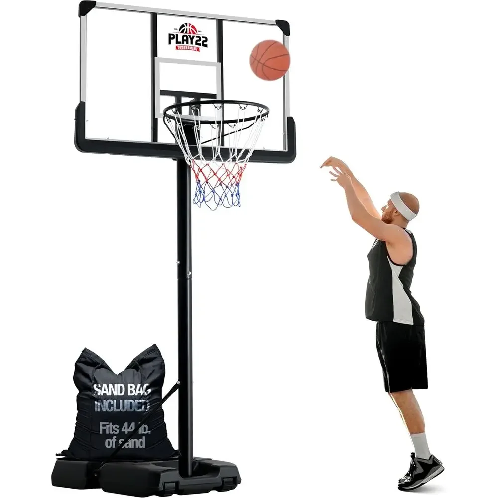 Basketball Hoop Outdoor - 어린이와 성인을 위한 조절 가능한 44인치