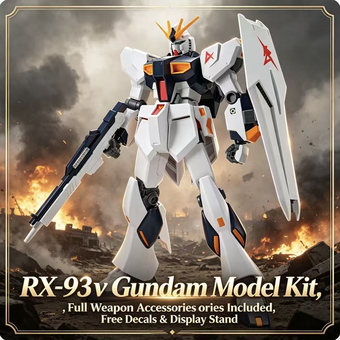 Bandai Model Gundam Hg - 93HG 1/144 엔트리 그레이드 RX-93 V