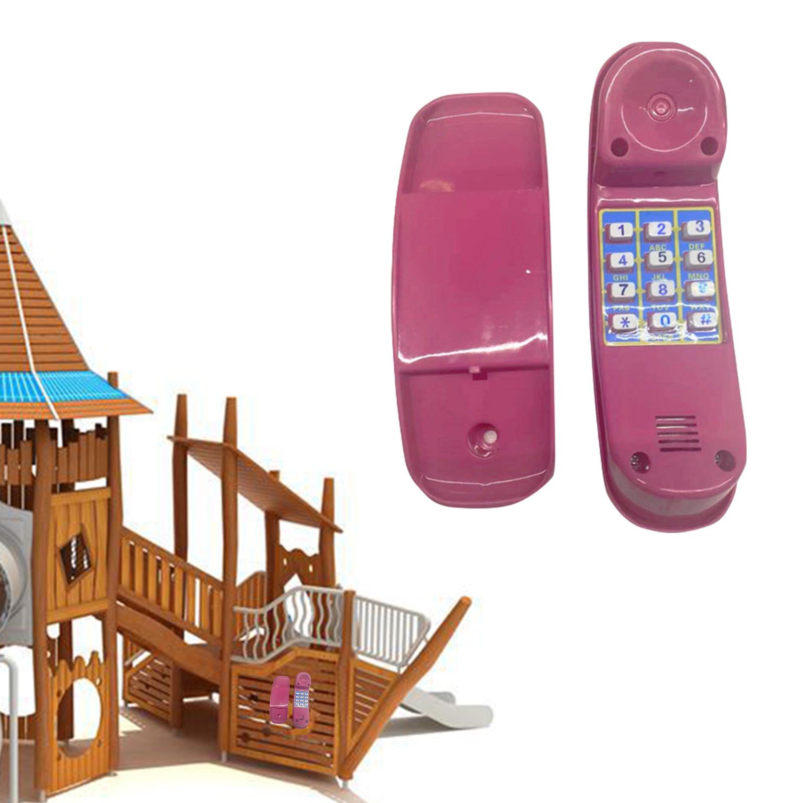 Kids Outdoor Swing Chair - 어린이 스윙 세트 전화 장난감, 대화형