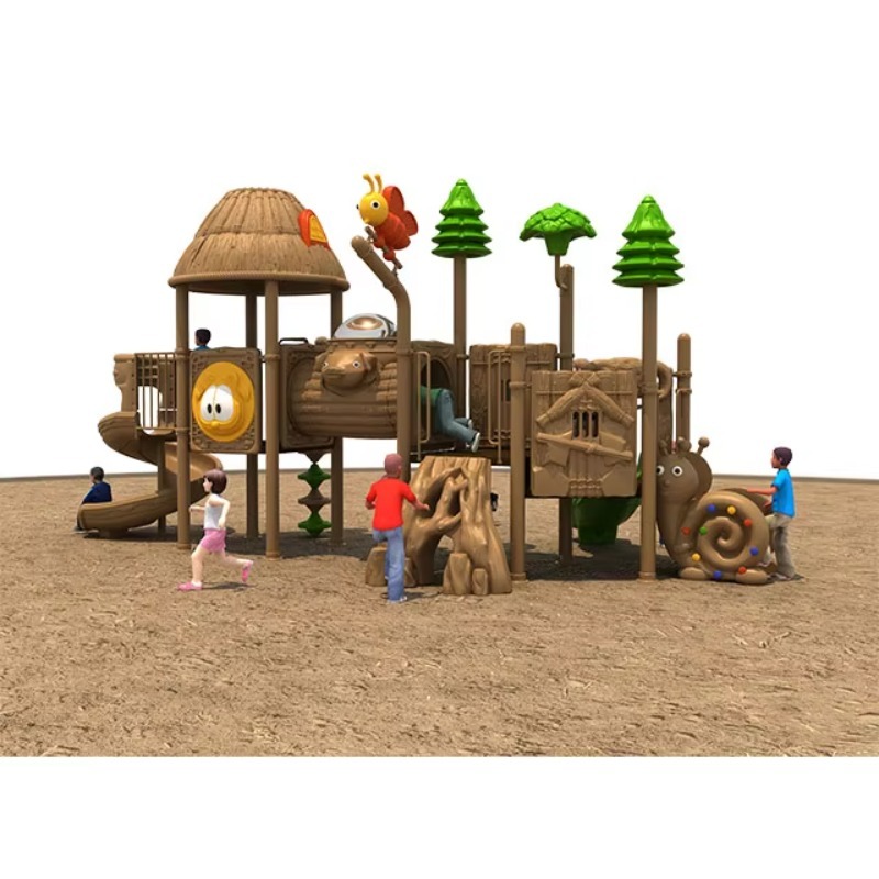 Kids Outdoor Games - 야외 놀이터 어린이용 미끄럼틀 그네 도매