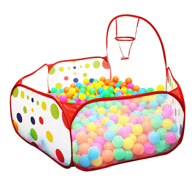 접이식 오션 볼 피트 풀 바구니 아기 놀이펜 어린이 장 - Kids Outdoor Activity Toys 리뷰 및 가격