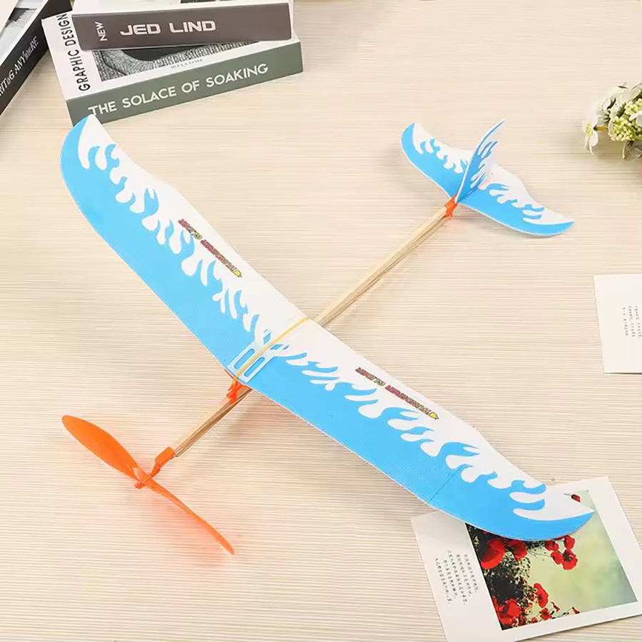 DIY 고무줄 비행기 동력 글라이더 항공기 키트 비행  - Kids Outdoor Games 리뷰 및 가격