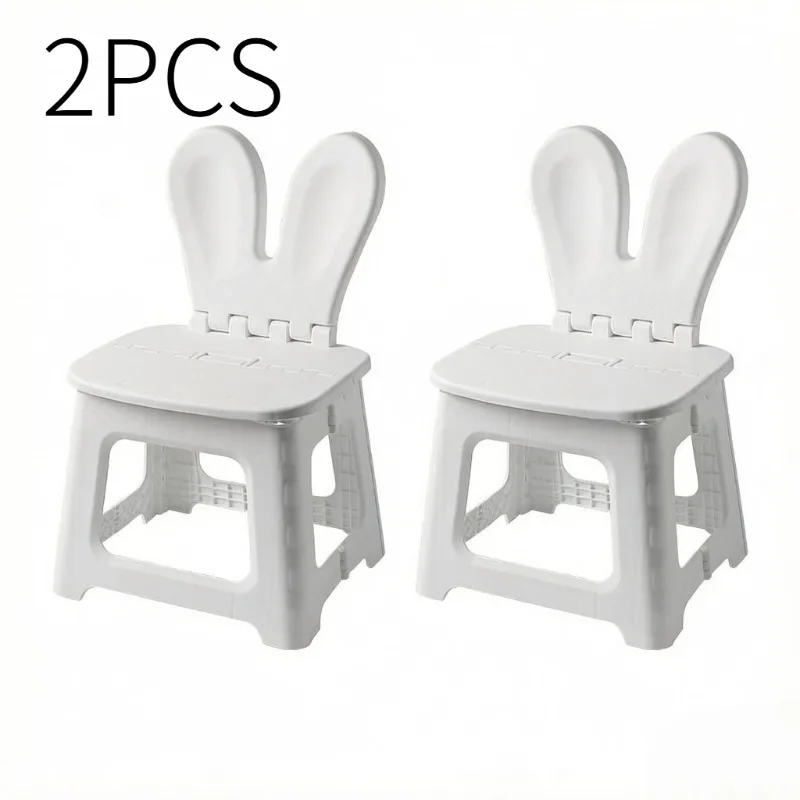 2PCS 두꺼운 토끼 만화 접이식 의자, 어린이를 위한 - Kids Outdoor Chair Plastic 리뷰 및 가격