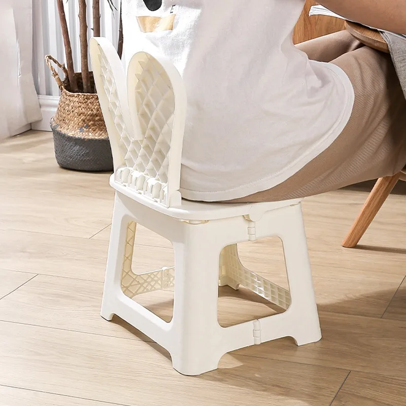 2PCS 두꺼운 토끼 만화 접이식 의자, 어린이를 위한 - Kids Outdoor Chair Plastic 리뷰 및 가격