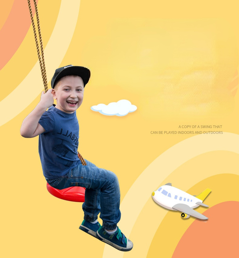 어린이 디스크 스윙 아이 실내 및 실외 스포츠 빨간색  - Kids Outdoor Swing Chair 리뷰 및 가격