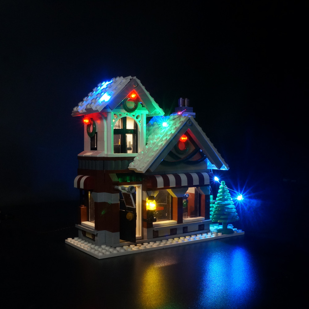 크리에이터 겨울 마을 장난감 가게용 LED 조명 세트, - Lego Set Creator 리뷰 및 가격