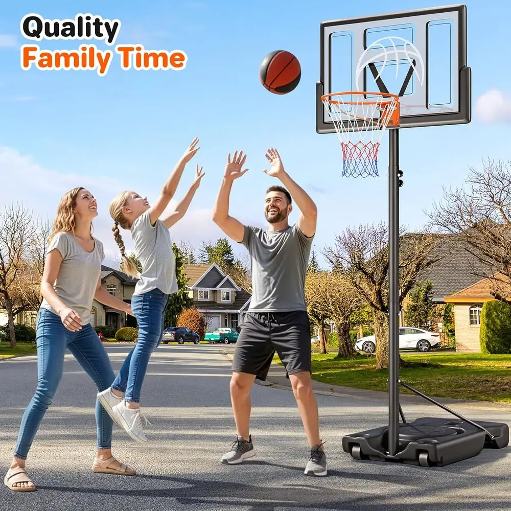 조절 가능한 휴대용 야외 농구대 시스템 (어린이 및 성 - Basketball Hoop Outdoor 리뷰 및 가격