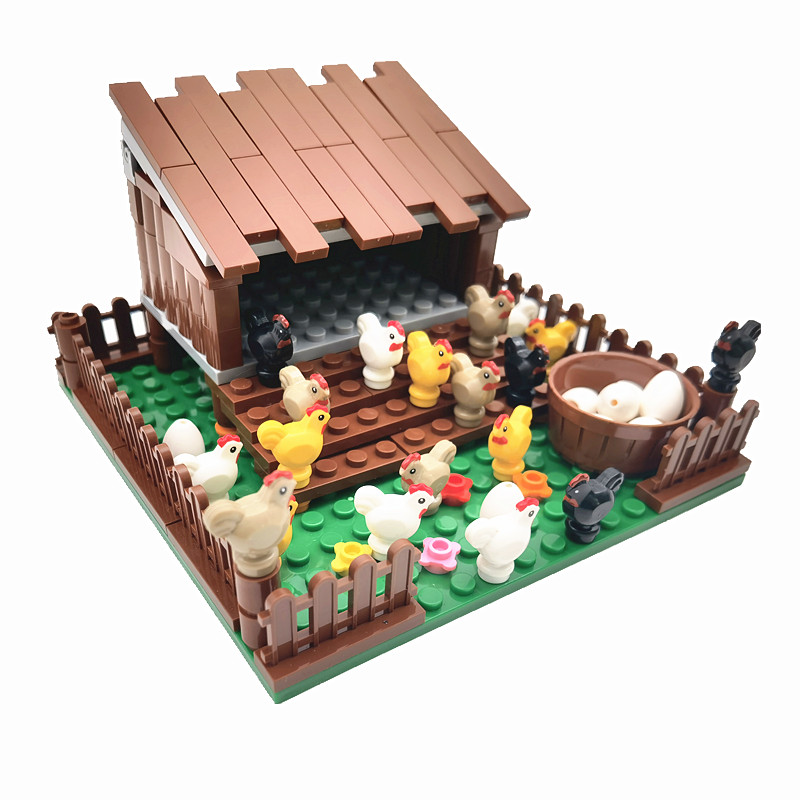크리 에이 티브 도시 농장 빌딩 블록 동물 세트 Pig - Lego Set Creator 리뷰 및 가격
