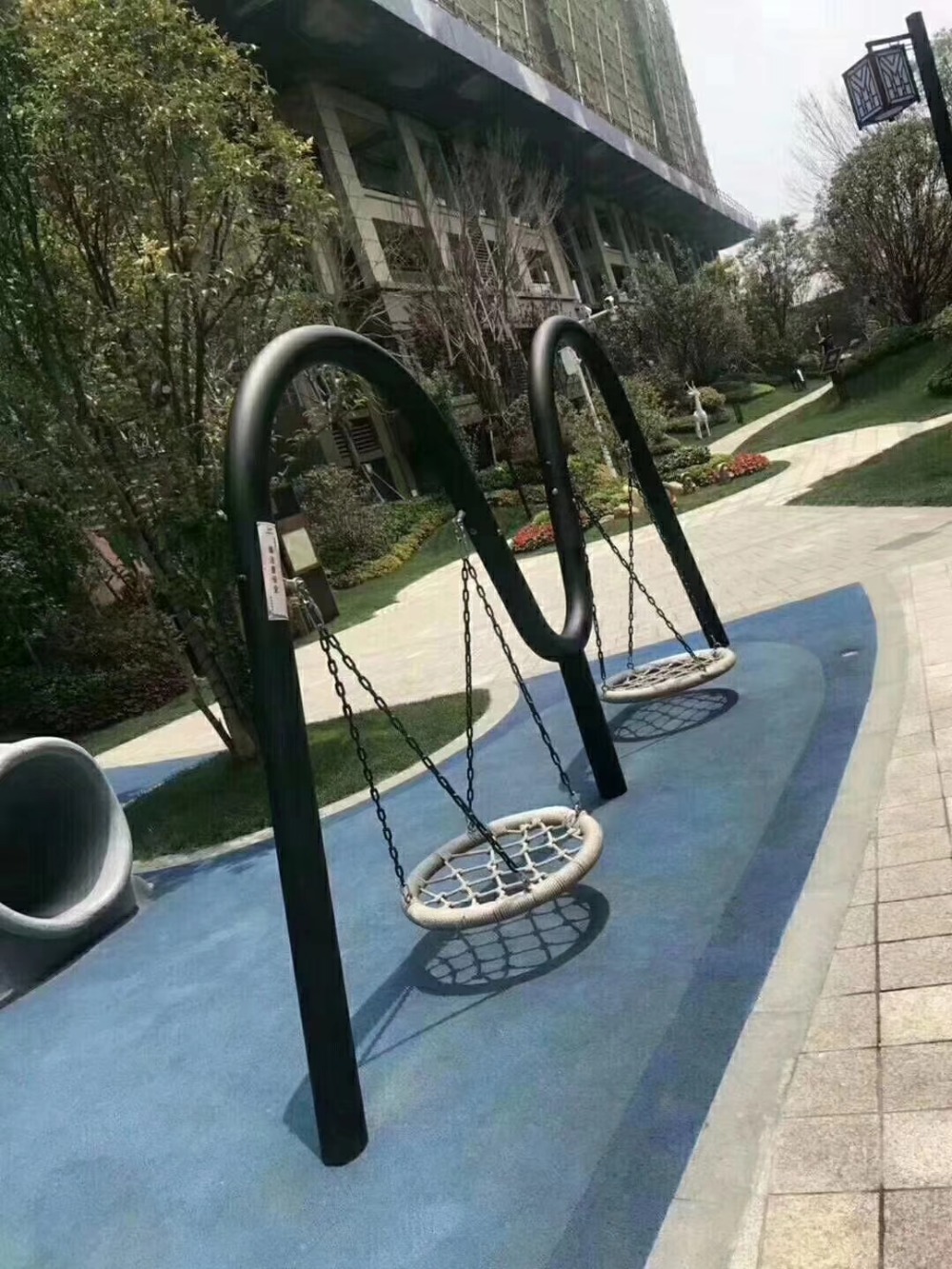 방글라데시로 수출된 어린이용 파티오 그네 CE 인증 놀 - Kids Outdoor Swing Chair 리뷰 및 가격