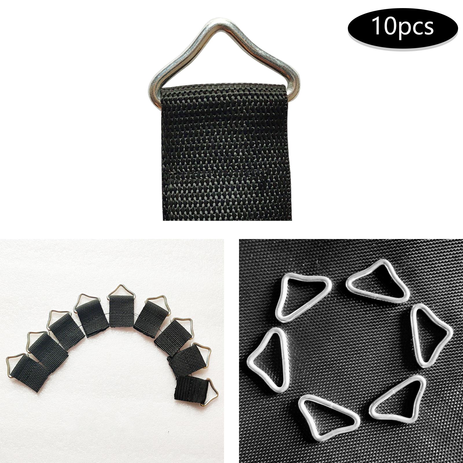 10팩 삼각형 버클 SpBuckles 액세서리 V자형  - Mini Trampoline Spring 리뷰 및 가격