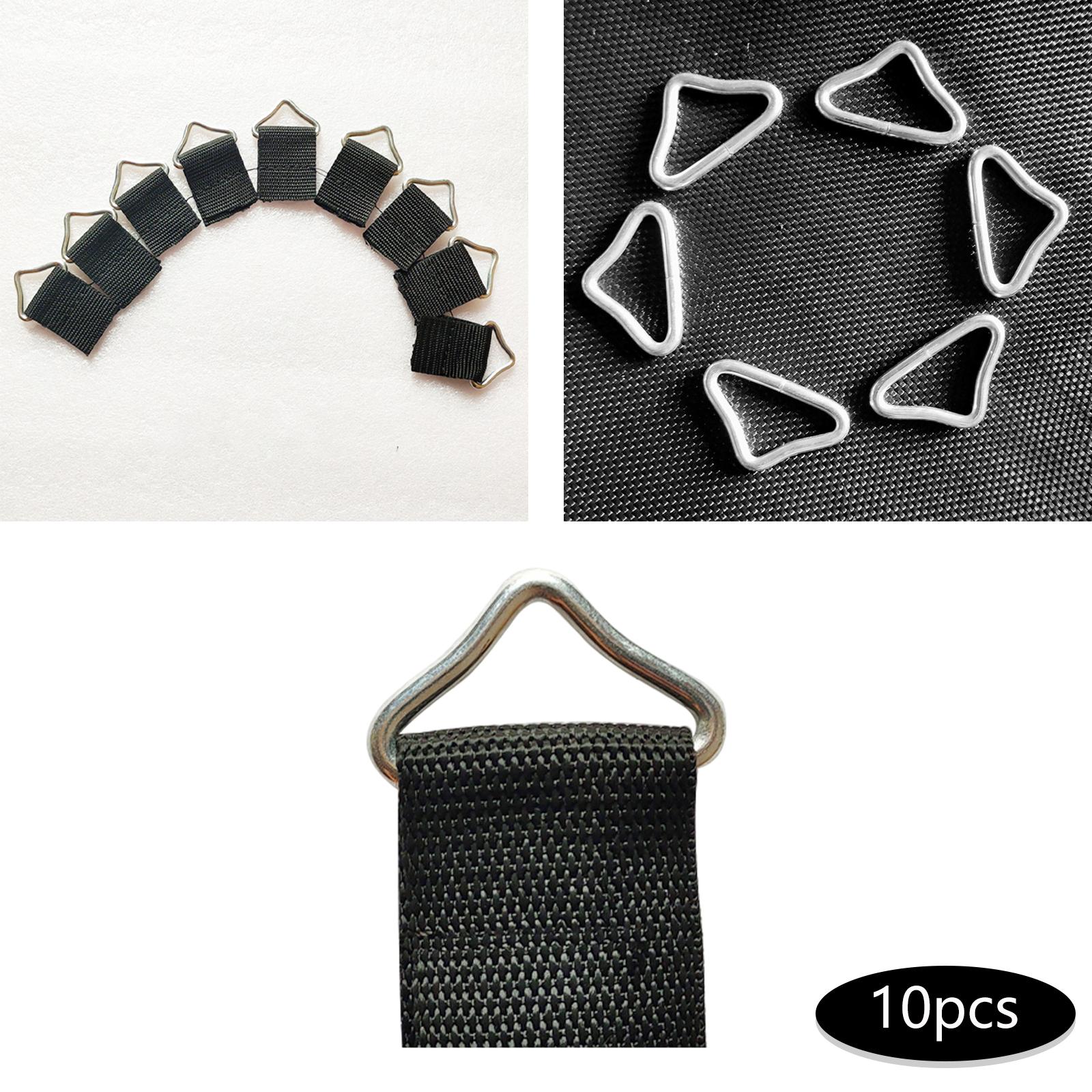 10팩 삼각형 버클 SpBuckles 액세서리 V자형  - Mini Trampoline Spring 리뷰 및 가격