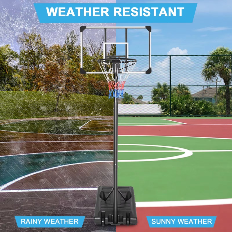 휴대용 높이 조절 가능 안정적인 농구대 시스템, 실내외 - Basketball Hoop Outdoor 리뷰 및 가격